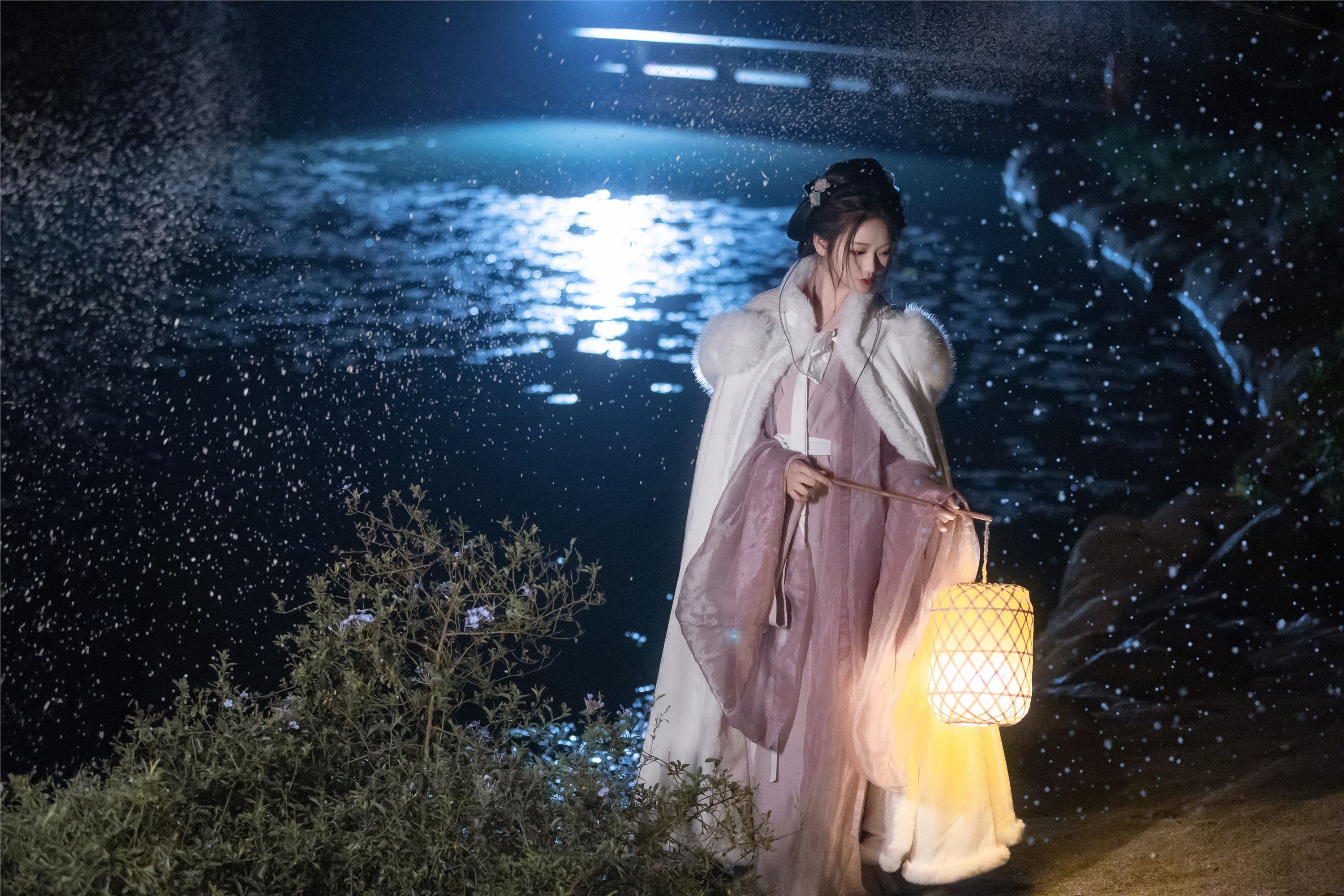 YITUYU 艺图语 2025.03.06 风雪夜归人 晚江亭